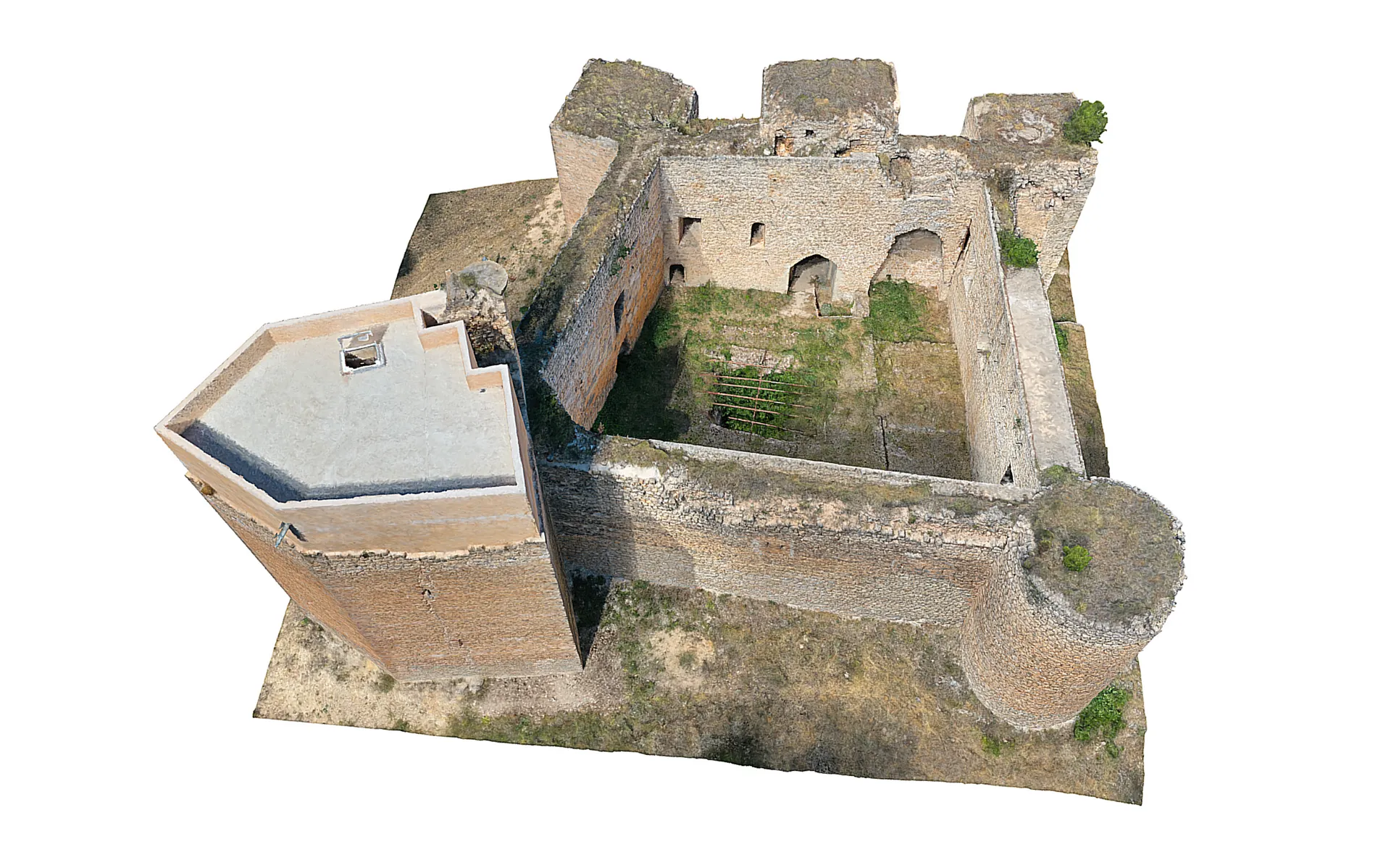 Castillo de cifuentes fotogrametria